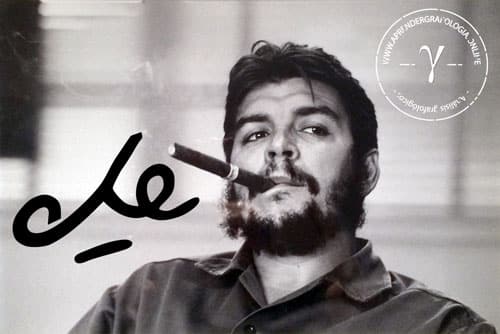 Firma de Che Guevara