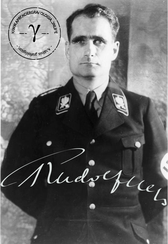 Firma de Rudolf Hess