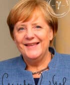 Firma de Angela Merkel