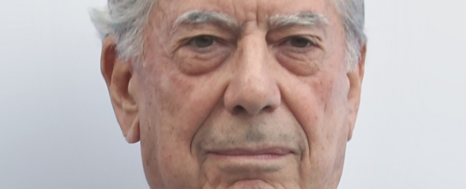 Firma de Mario Vargas Llosa